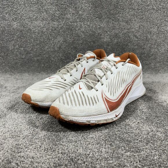 Nike Vapor Edge CV1672-101 Men’s Size 14 White Orange Texas Longhorns Shoes Used main image 6